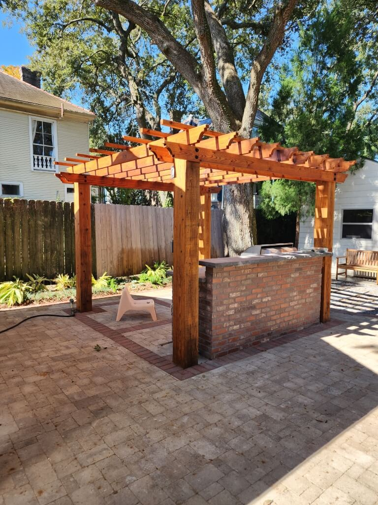 outdoor living space idea