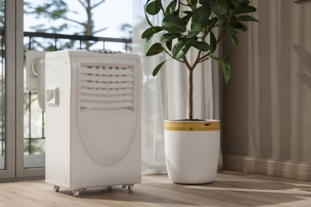 installed dehumidifier